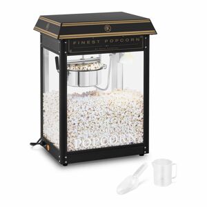 B-zboží Stroj na popcorn černo-zlatý - Zboží z druhé ruky Potřeby pro gastronomii Royal Catering