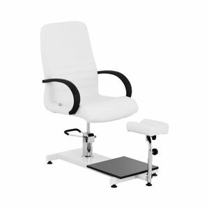 Pedikérská židle 118 x 68 x 106 cm 150 kg Bílá - Pedikérské podnožky physa