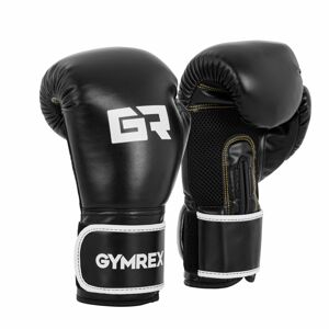 Boxerské rukavice 14 oz síťovina uvnitř černé - Gymrex