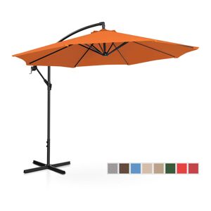 B-zboží Boční slunečník oranžový kulatý Ø 300 cm naklápěcí - Zboží z druhé ruky Potřeby pro řemeslníky Uniprodo