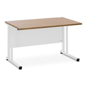 B-zboží Kancelářský stůl 120 x 73 cm hnědá/bílá - Zboží z druhé ruky Potřeby pro průmysl Fromm & Starck