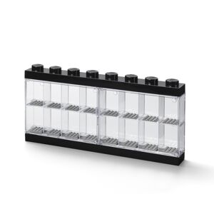 LEGO sběratelská skříňka na 16 minifigurek - černá
