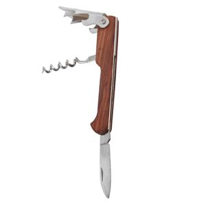 Nůž nerez/dřevo zavírací 4,5 cm - Orion