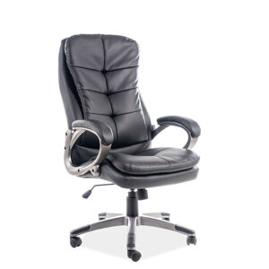 Signal Kancelářská židle Q-270 černá eko kůže